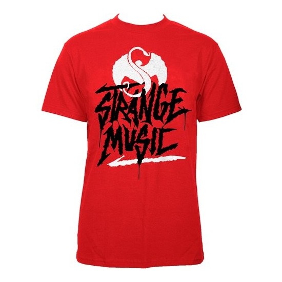 Strange Music - Red Jagged T-Shirt