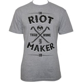 Tech N9ne - Athletic Heather Riot Maker T-Shirt