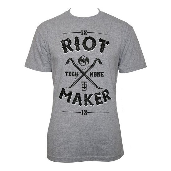 Tech N9ne - Athletic Heather Riot Maker T-Shirt