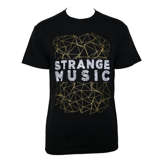 Strange Music - Black Metallic T-Shirt