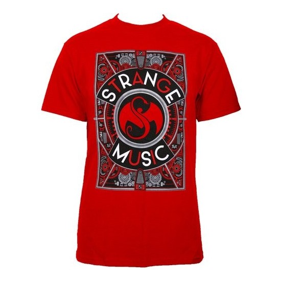 Strange Music - Red Machine T-Shirt