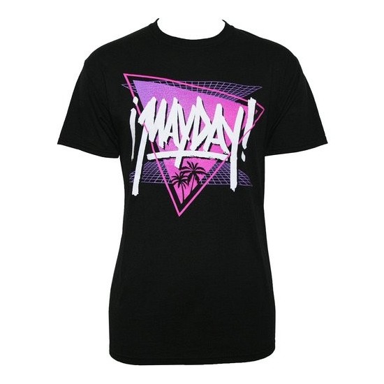 ¡MAYDAY! - Black Neon Nights T-Shirt