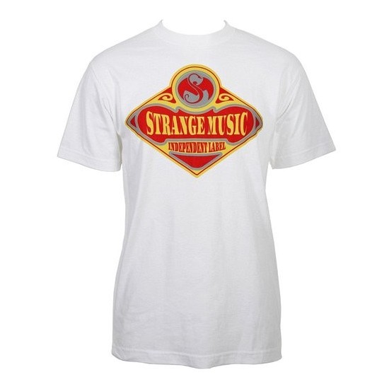 Strange Music - White Independent Label T-Shirt