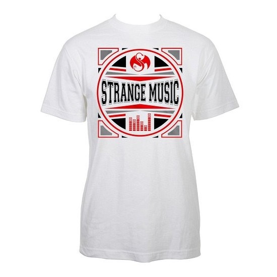 Strange Music - White Volume Up T-Shirt