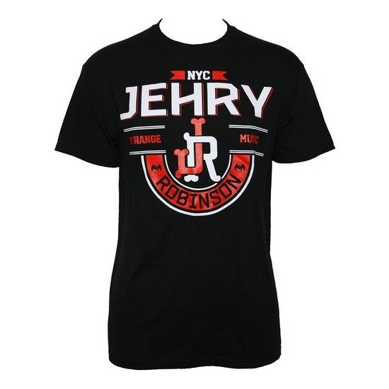 Jehry Robinson - Black Monogram NYC T-Shirt