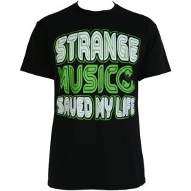 Strange Music - Black Groovy T-Shirt