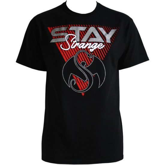 Strange Music - Black Stay Strange T-Shirt