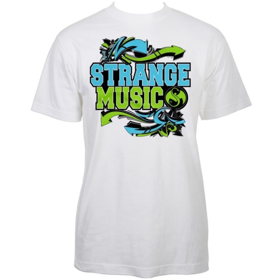 Strange Music - White B Boy T-Shirt