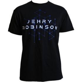 Jehry Robinson - Black Abstract Mind T-Shirt