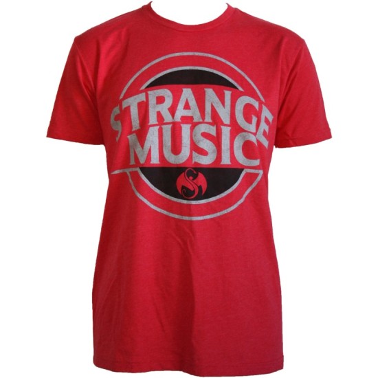 Strange Music - Red Bold Luxury Blend T-Shirt