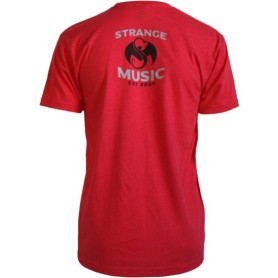 Strange Music - Red Bold Luxury Blend T-Shirt