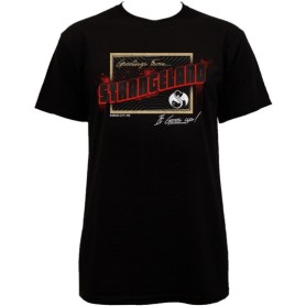 Strange Music - Black It Goes Up Entertainment Postcard T-Shirt