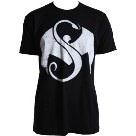 Strange Music - Black Logo Luxury Blend T-Shirt