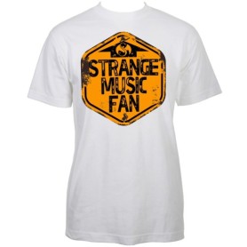 Strange Music - White Fan T-Shirt