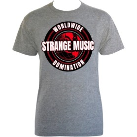 Strange Music - Athletic Heather World Domination T-Shirt