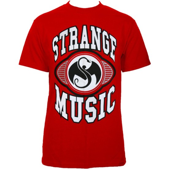 Strange Music - Red Saturn T-Shirt