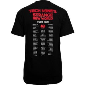 Tech N9ne - Black Strange New World Tour T-Shirt