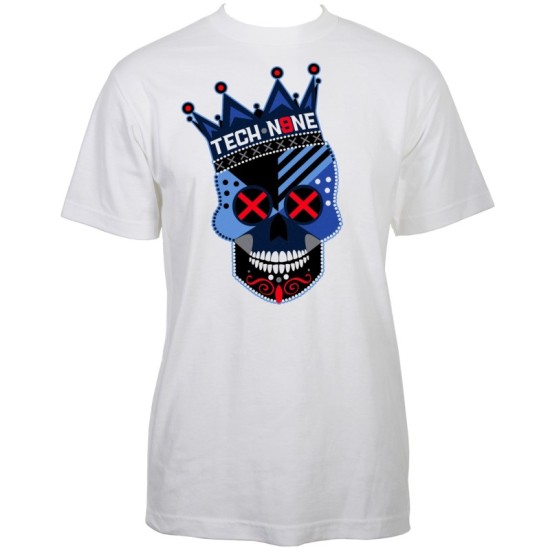 Tech N9ne - White Skull King T-Shirt