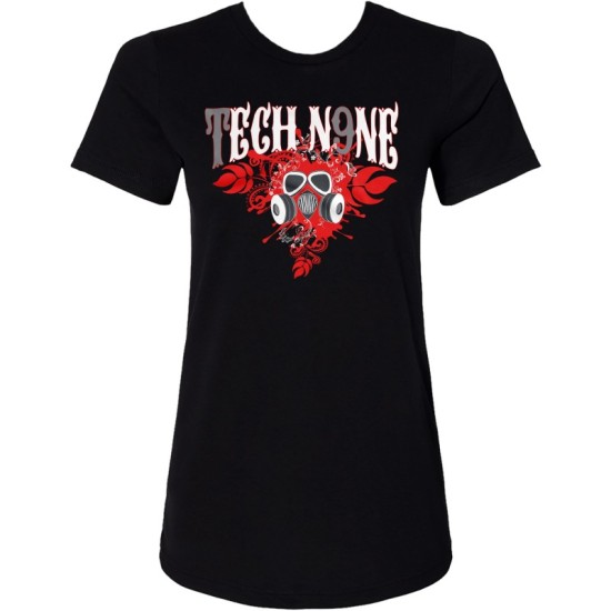 Tech N9ne - Black Bomb Squad Ladies T-Shirt