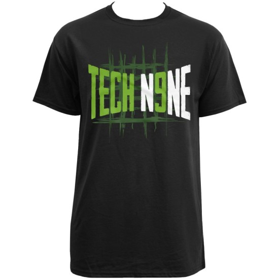 Tech N9ne - Charcoal Brain Chaos T-Shirt