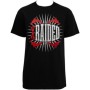 X Raided - Black Blowing Up T-Shirt