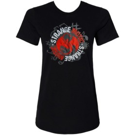 Strange Music - Black Play It Loud Ladies T-Shirt