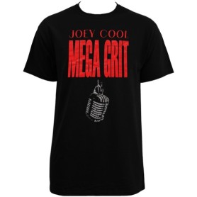 Joey Cool - Black Mega Grit T-Shirt