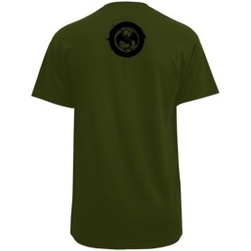 X-Raided - Military Green CA Circle T-Shirt