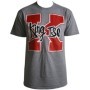 King Iso - Heather Gray Collegiate Jersey Brand T-Shirt