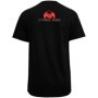 Strange Music - Black Twin Skulls Jersey Brand T-Shirt