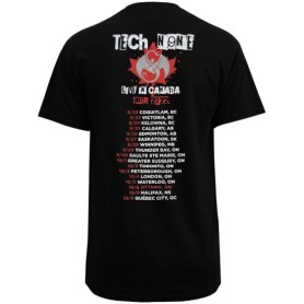 Tech N9ne - Black Live in Canada Tour 2022 T-Shirt
