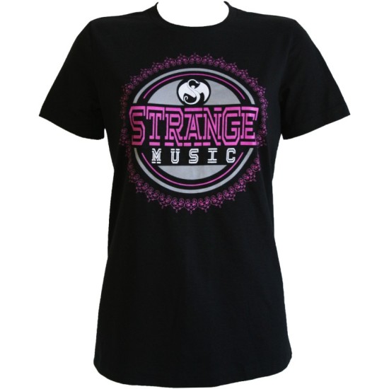 Strange Music - Black Pure Elegance Ladies T-Shirt