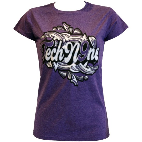 Tech N9ne - Heather Purple So Dope Ladies T-Shirt