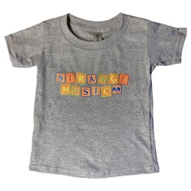 Strange Music - Gray Rock the Blocks Toddler T-Shirt