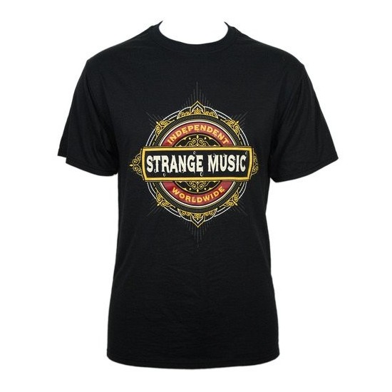 Strange Music - Black Independent Worldwide T-Shirt