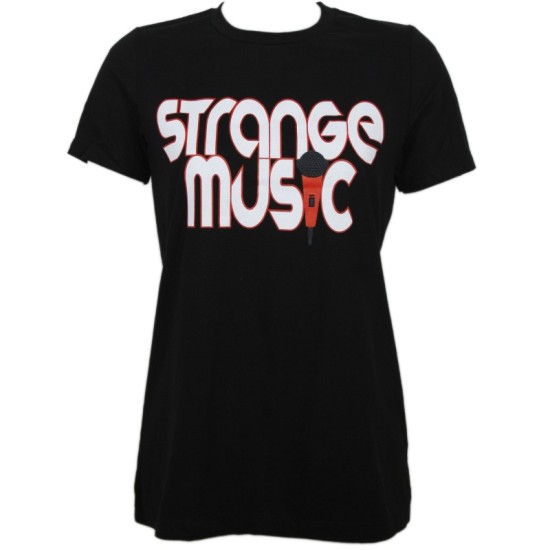 Strange Music - Black Rock the Mic Ladies T-Shirt