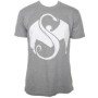 Strange Music - Athletic Heather Snake & Bat Logo Luxury Blend T-Shirt