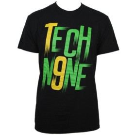 Tech N9ne - Black Rip It Up T-Shirt