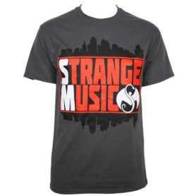 Strange Music - Charcoal Skyline T-Shirt