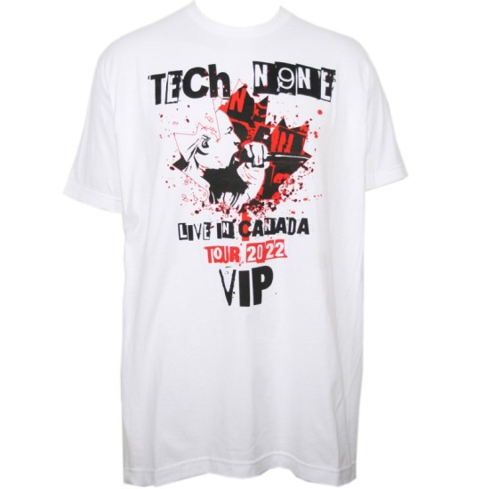 Tech N9ne - Live in Canada Tour 2022 VIP T-Shirt Image 1