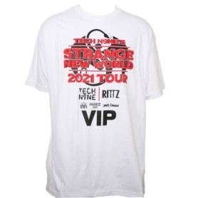 Tech N9ne - Rittz Strange New World Tour VIP T-Shirt Image 1