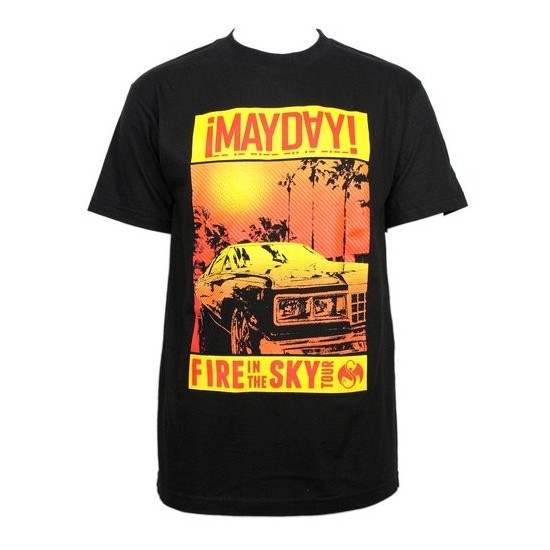 ¡MAYDAY! - Fire in the Sky Tour T-Shirt Image 1