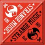 Strange Music - Red Split Bandana Image 1