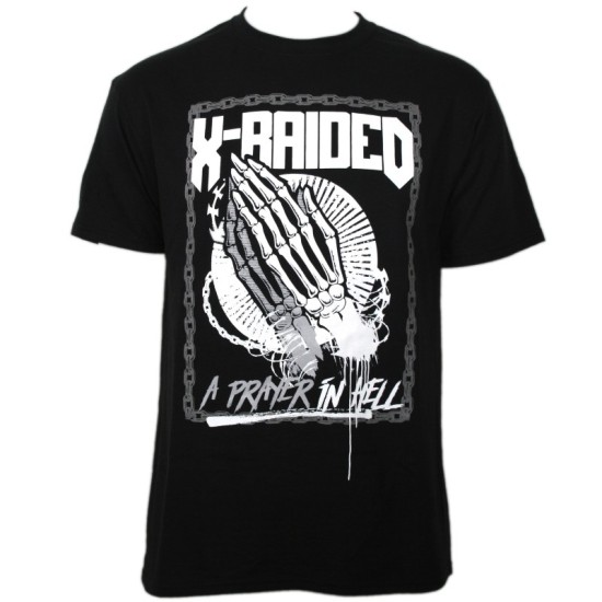 X-Raided - Prayer Hands T-Shirt Image 1