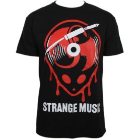 Strange Music - Strange Alien Record Jerzee T-Shirt Image 1