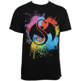 Strange Music - Neon Splatter Jerzee Brand T-Shirt Image 1