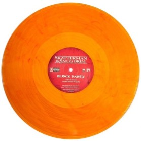 Skatterman and Snug Brim - Block Party / Clear Orange 12 Inch Vinyl Single