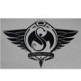 Strange Music - Silver Sticker 12.5" x 8"