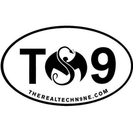 Tech N9ne - Oval Sticker