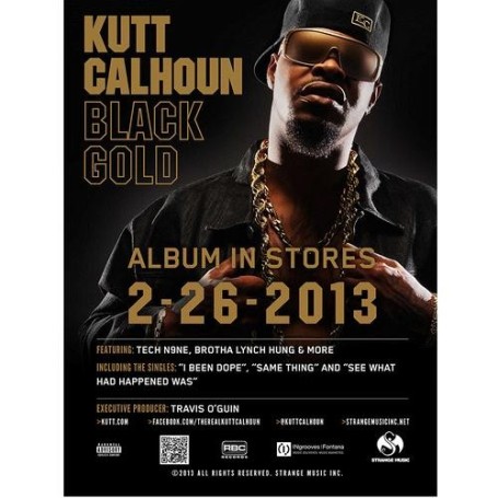 Kutt Calhoun - Black Gold Poster 18" x 24"